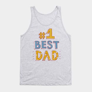 1 first best dad Tank Top